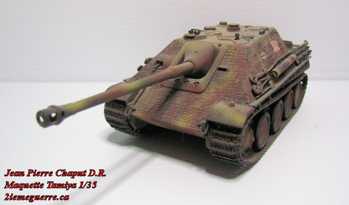 Char Jagdpanther Hachette Solido - 1/50 - Maquette Miniature Occasion